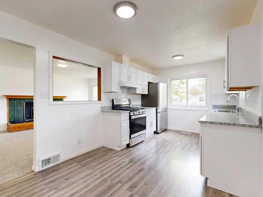 Newly renovated modern kitchen